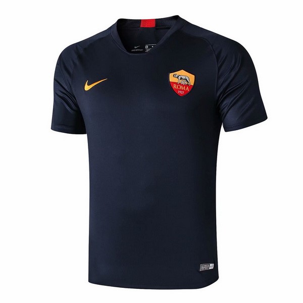 Trainingsshirt AS Roma 2019-20 Blau Gold